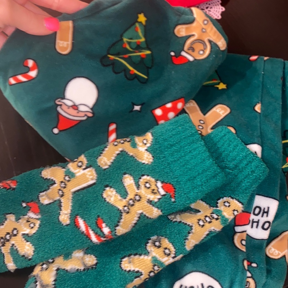 Velour kids sleep suit x with matching socks 1/12 - 2 years